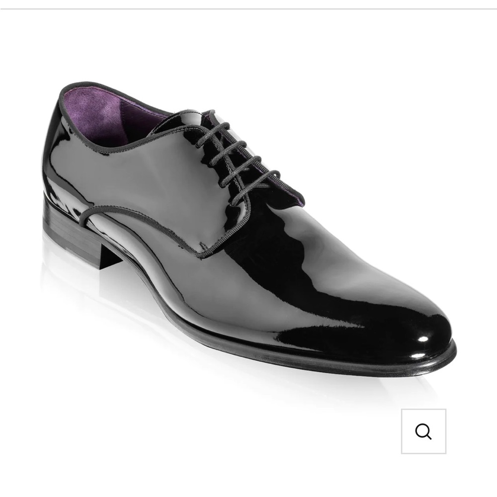 Berman Black Patent Formal Shoe To Boot NY